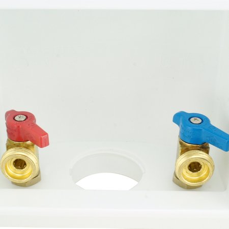 APOLLO EXPANSION PEX 1/2 in. Brass PEX-A Barb Washing Machine Outlet Box EPXBOXWM